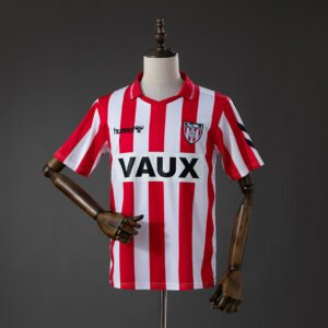Sunderland 1991 Home Retro Jersey - Throwback Classic Kit - front view