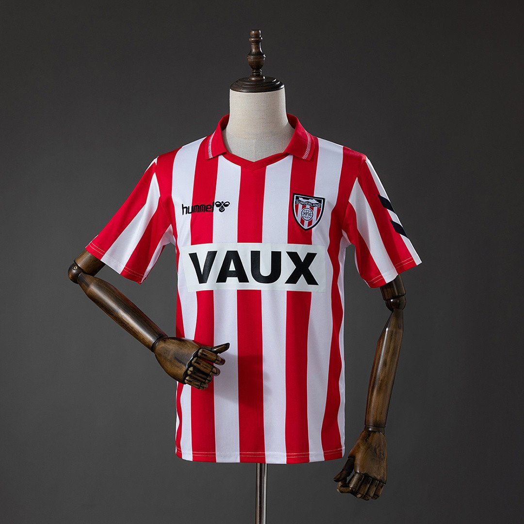 Sunderland 1991 Home Retro Jersey - Throwback Classic Kit - front view