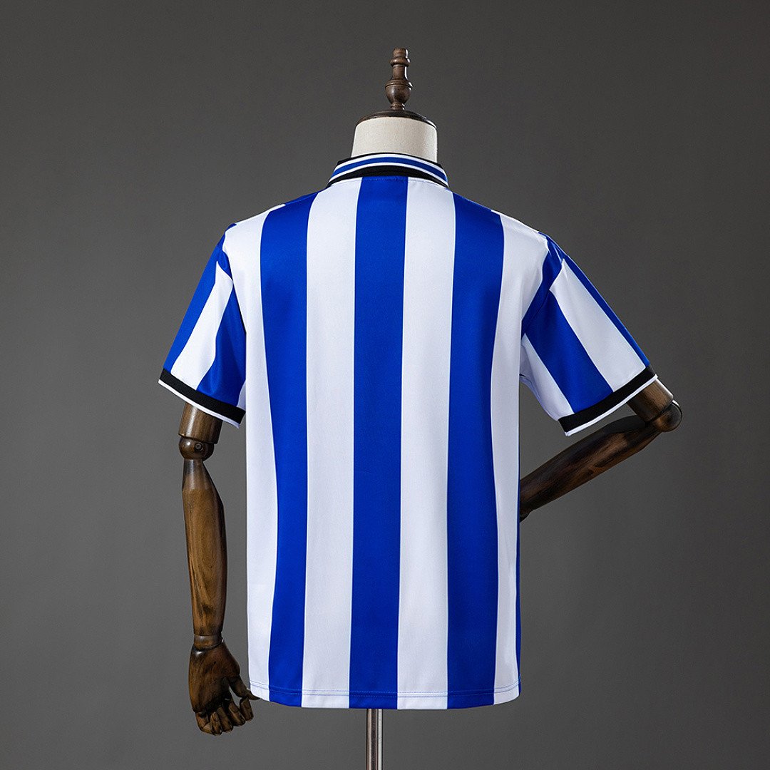 Sheffield Wednesday 1998 Home Retro Jersey - Vintage Heritage Reproduction - back view