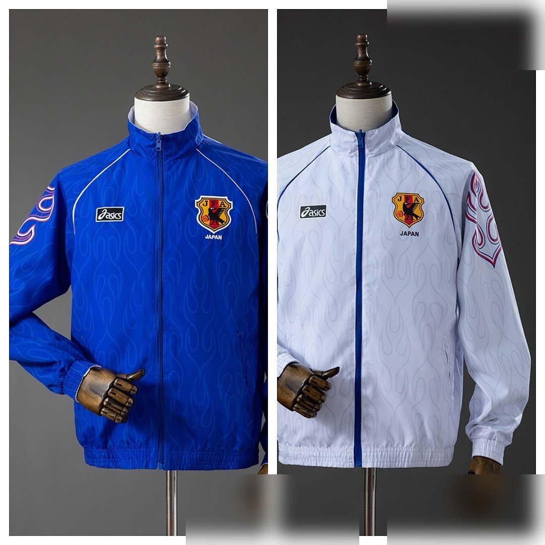 Japan 1998 Reversible Anthem Jacket Retro Windbreaker - Stadium Jacket Edition - front view