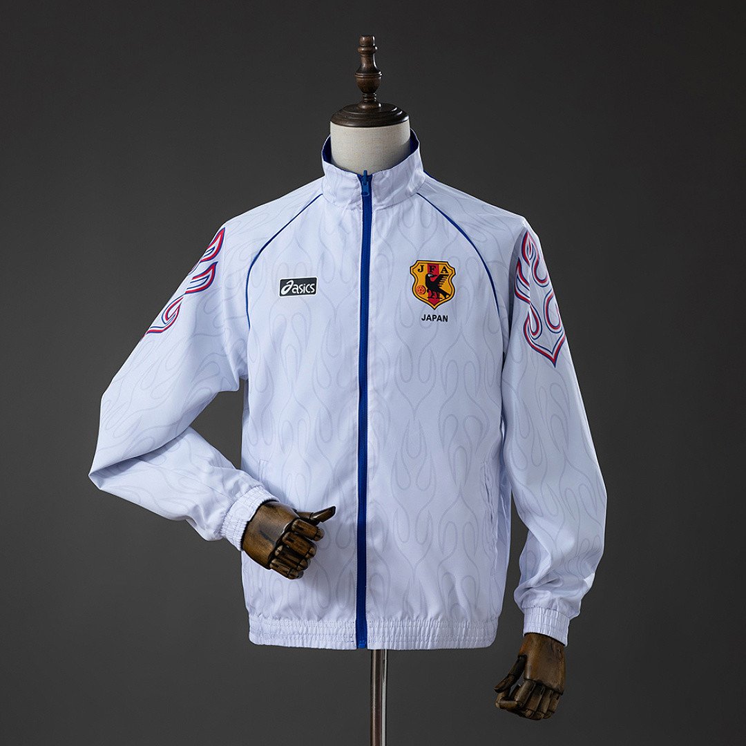 Japan 1998 Reversible Anthem Jacket Retro Windbreaker - Stadium Jacket Edition - back view