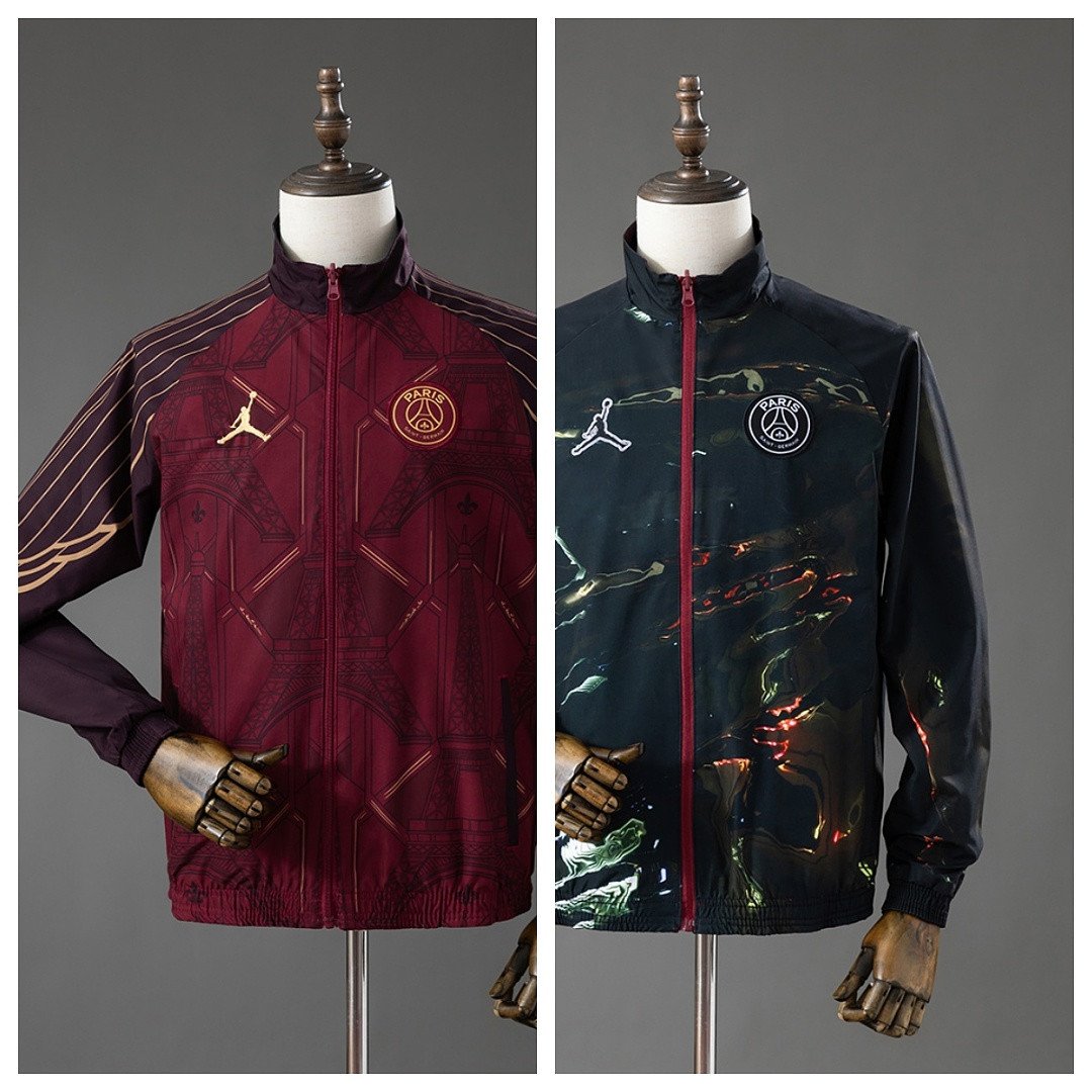 PSG X JORDAN 26/27 Reversible Anthem Jacket Windbreaker - Stadium Jacket Edition - front view