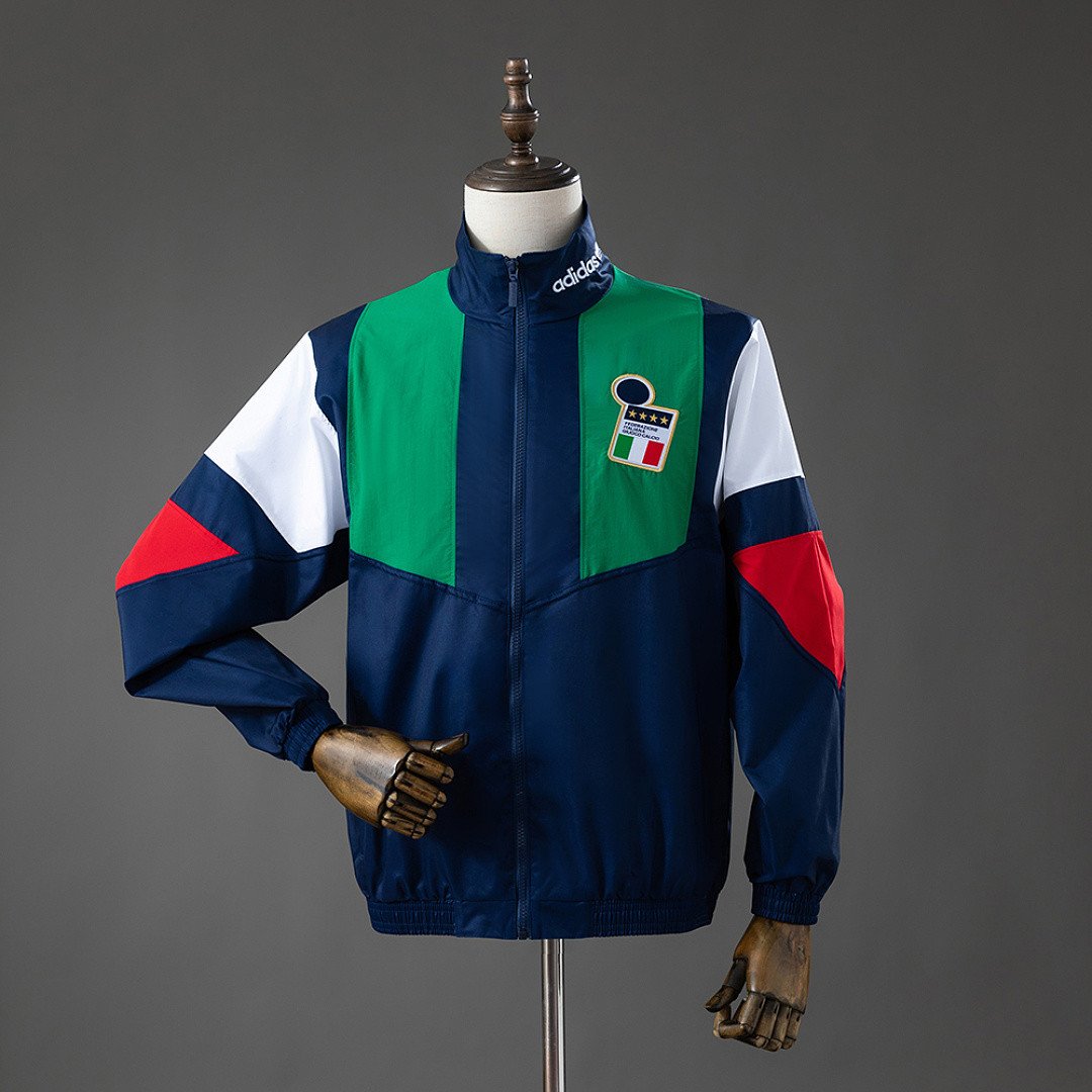 Italy 2026-27 Originals EQT Track Jacket Windbreaker - Wind Blocking Shell - front view