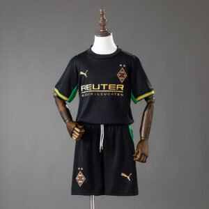Borussia Monchengladbach 26/27 Away Kids Kit Jersey - Kids Match Day Top - front view