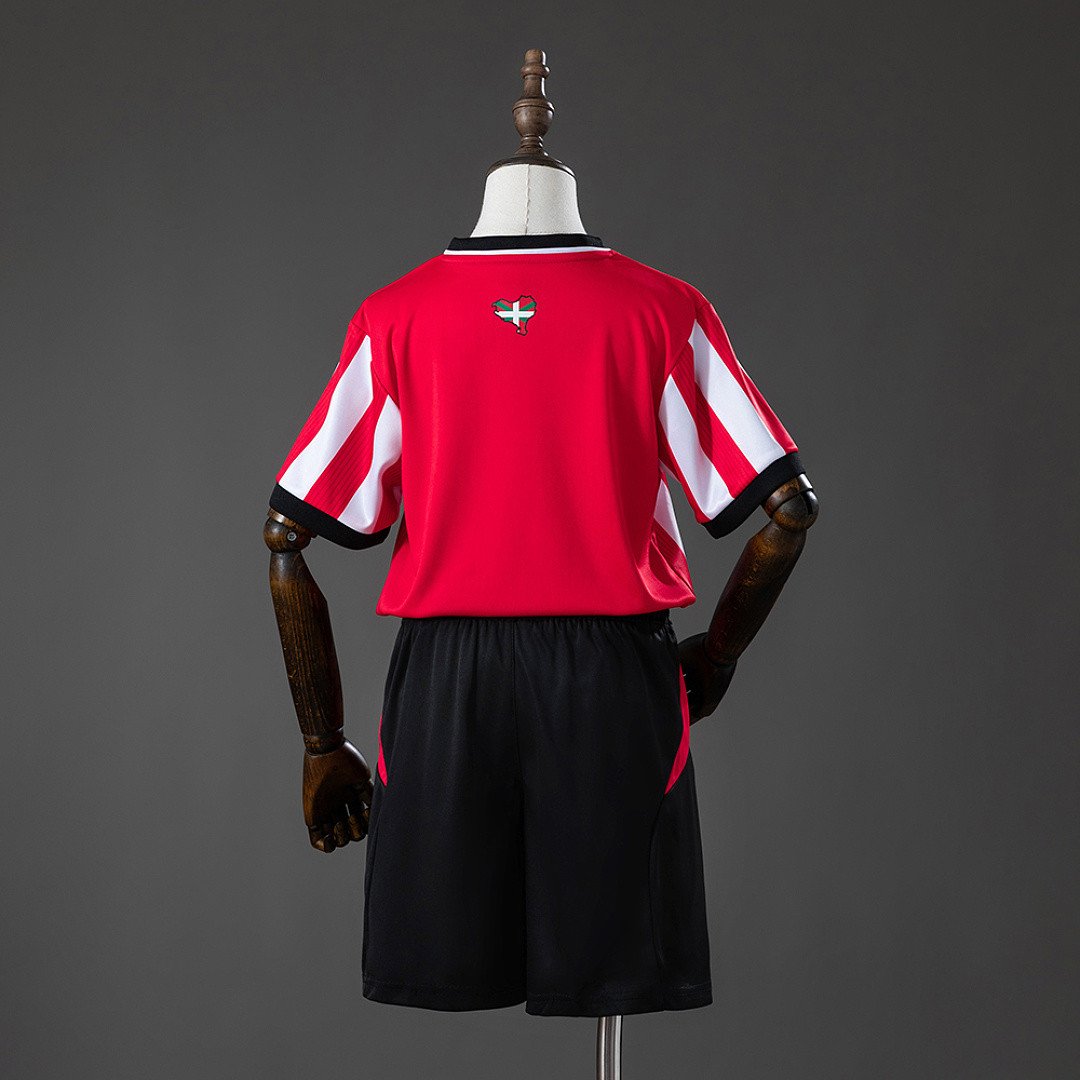 Athletic Bilbao 26/27 Home Kids Kit Jersey - Young Supporter Kit - back view