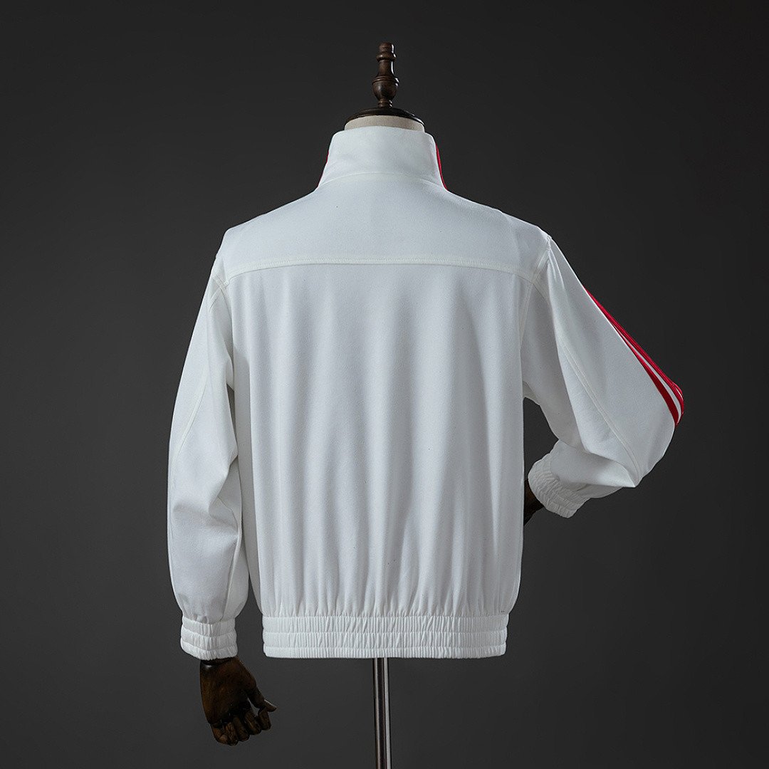 Spain CNY Tang Jacket Red - Stadium Jacket Edition - back view