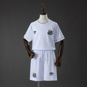 Santos 26/27 Home Kids Kit Jersey - Junior Fan Essential - front view