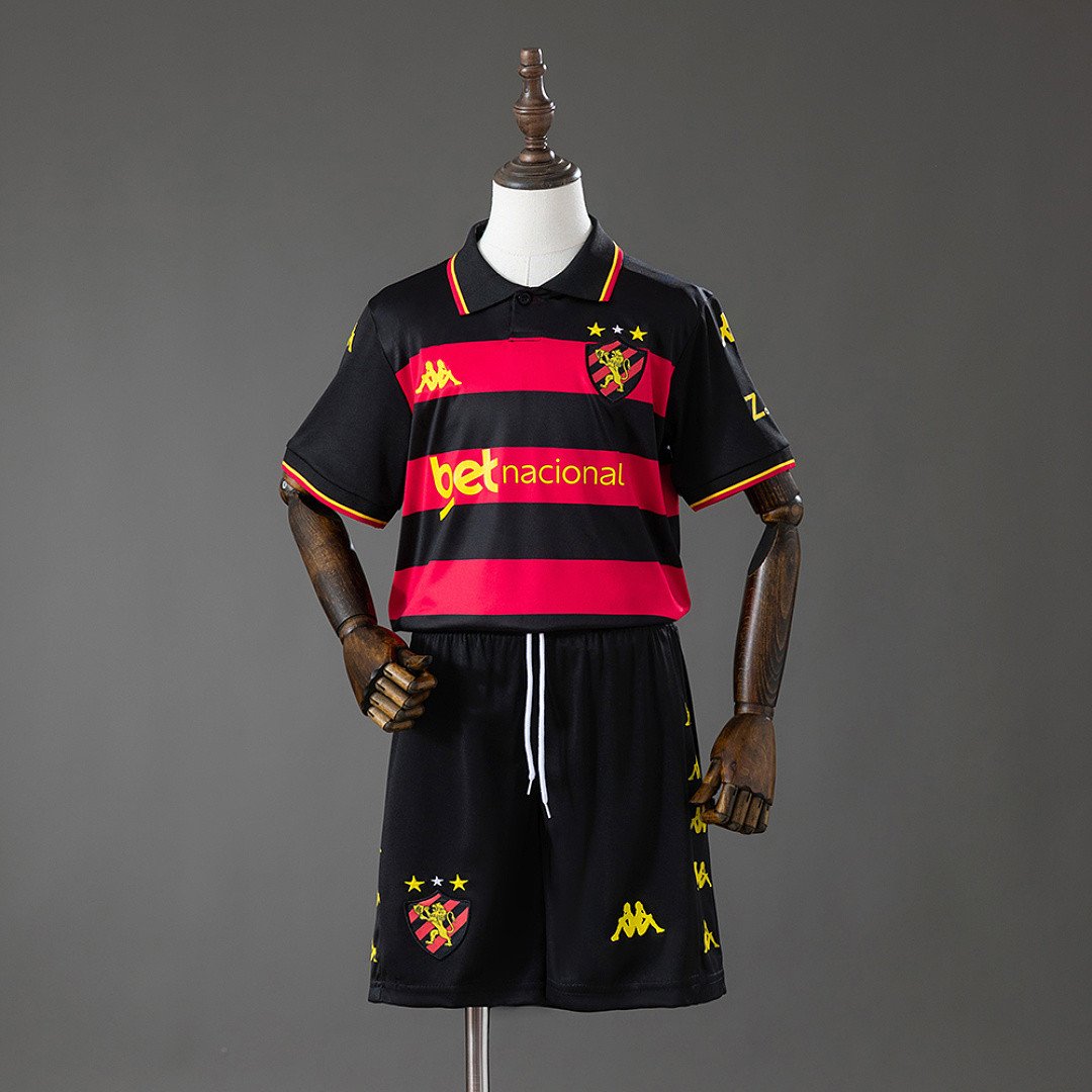 Sport Recife 26/27 Home Kids Kit Jersey - Kids Match Day Top - front view