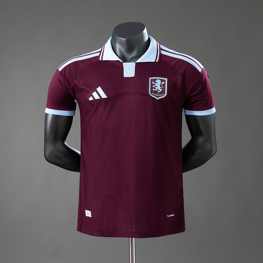 Aston Villa 26/27 Home Player Version Jersey - Authentic Player Fit - front view