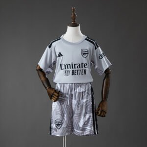 Arsenal 26/27 Goalkeeper Kids Kit Jersey - Goalie Edition Kit - front view