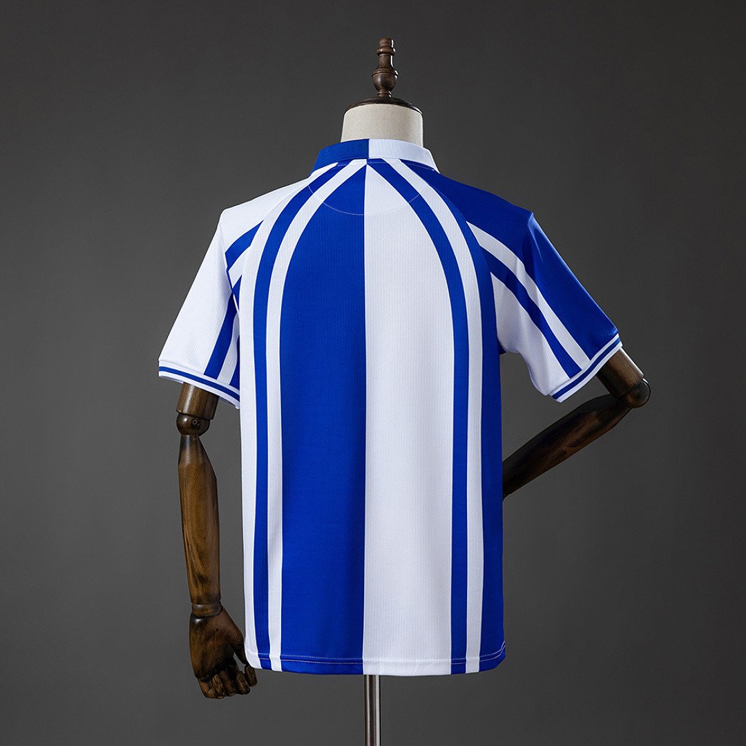 Deportivo La Coruna X Bebet Pompeii Retro Style Jersey - Nostalgic Retro Design - front view