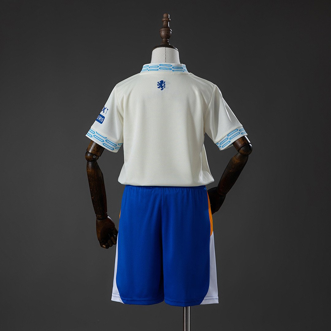 Rangers 26/27 Away Kids Kit Jersey - Young Supporter Kit - back view