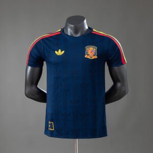 Spain 2026 Player Version Training Jersey - Royal Blue - Training Essential - front view