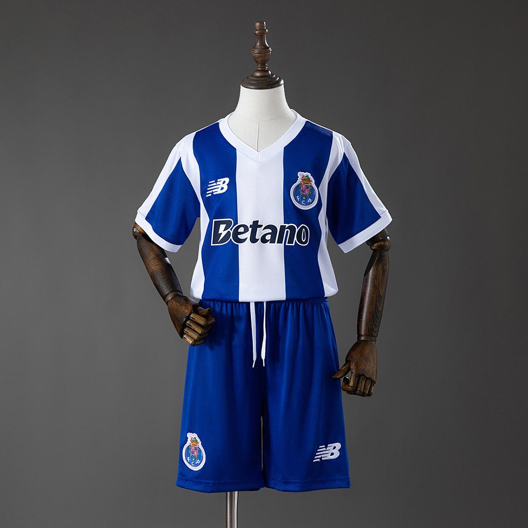 Porto 26/27 Home Kids Kit Jersey - Next Generation Design - front view