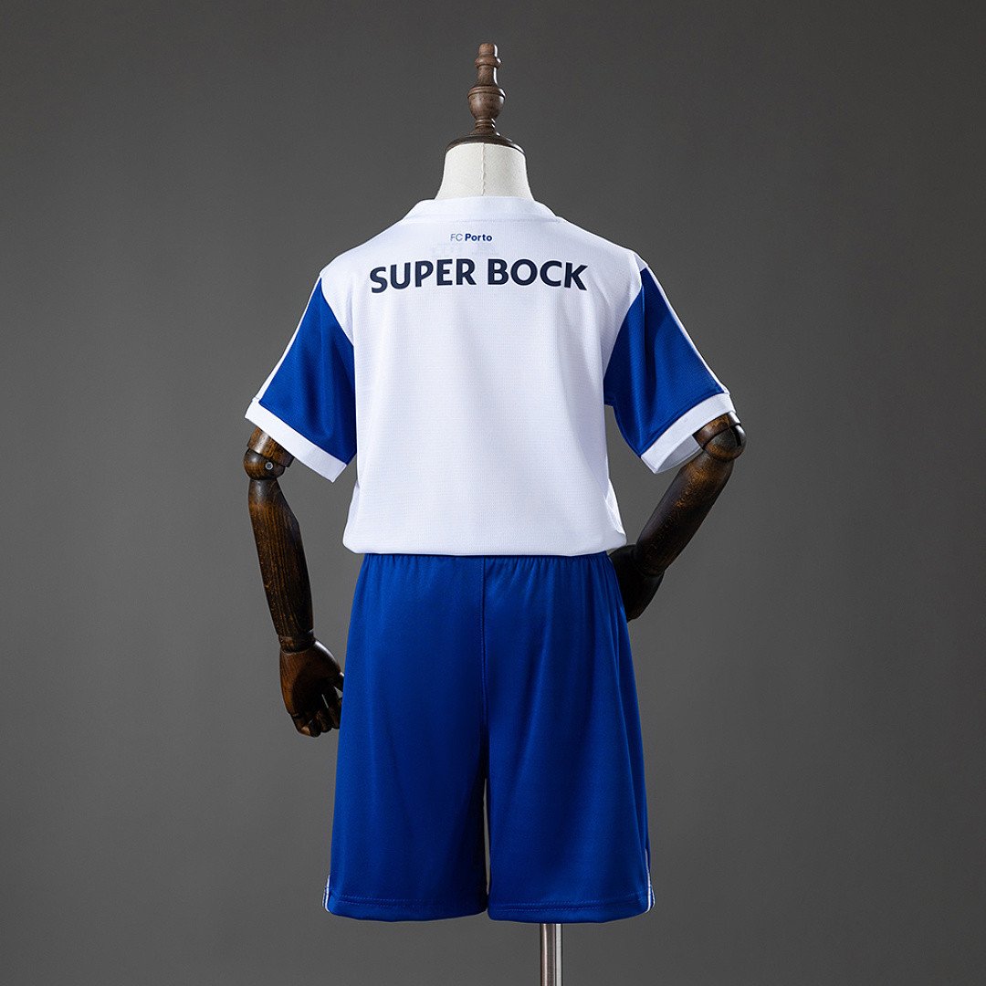 Porto 26/27 Home Kids Kit Jersey - Next Generation Design - back view