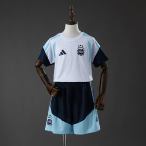 Argentina 2026 Player Version Training Kids Kit Jersey - Royal Blue - Training Essential - front view