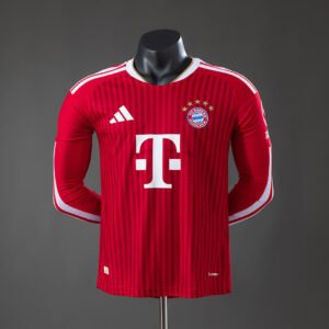 Bayern Munich 26/27 Home Player Version Long Sleeved Jersey - Pitch Ready Spec - front view