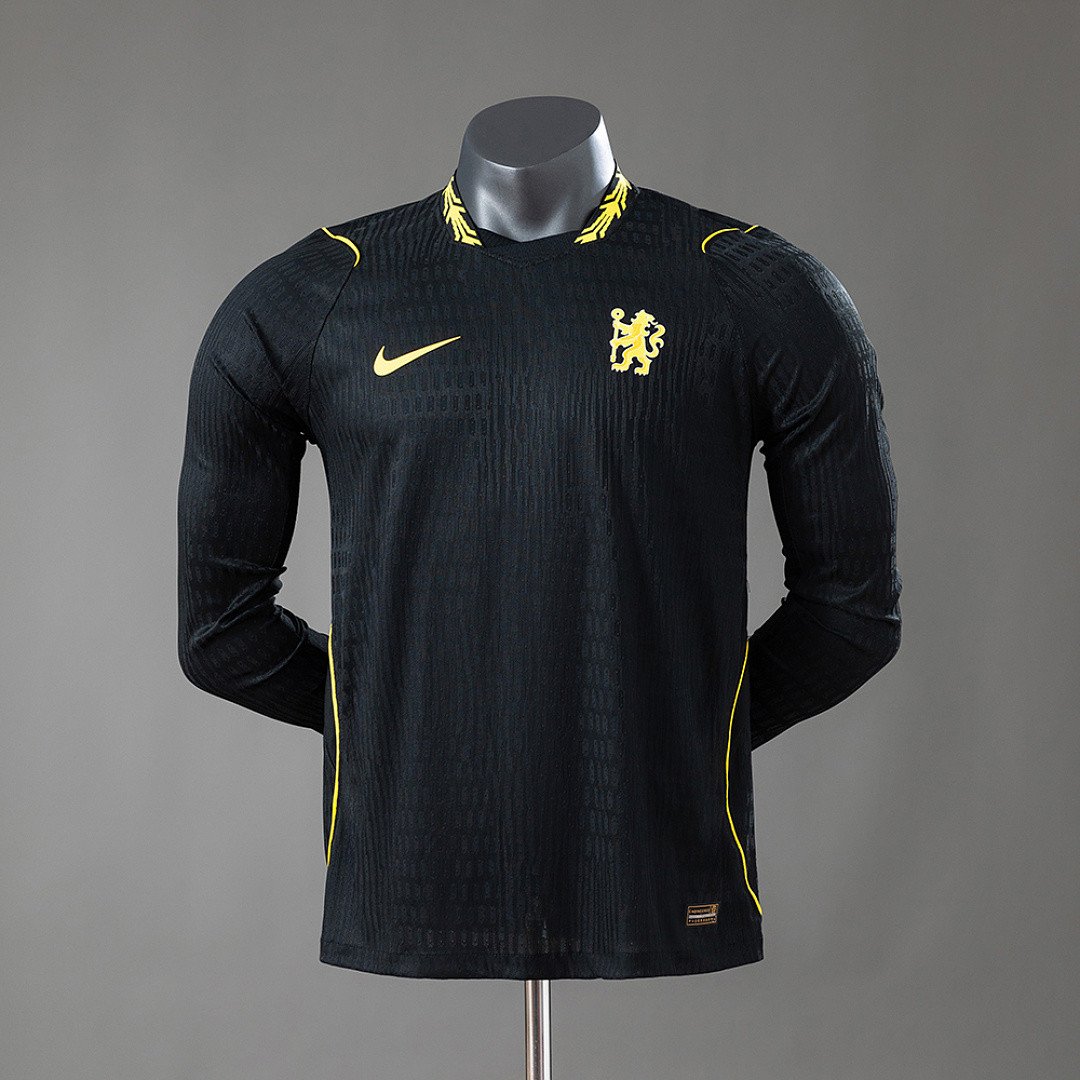 Chelsea 26/27 Third Away Player Version Long Sleeved Jersey - Pitch Ready Spec - front view