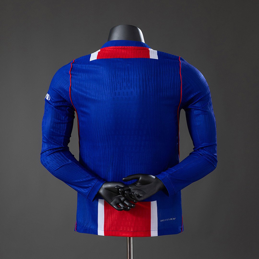 PSG 26/27 Home Player Version Long Sleeved Jersey - Pro Level Construction - back view