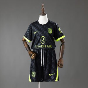 Atletico Madrid 26/27 Away Kids Kit Jersey - Youth Fan Edition - front view
