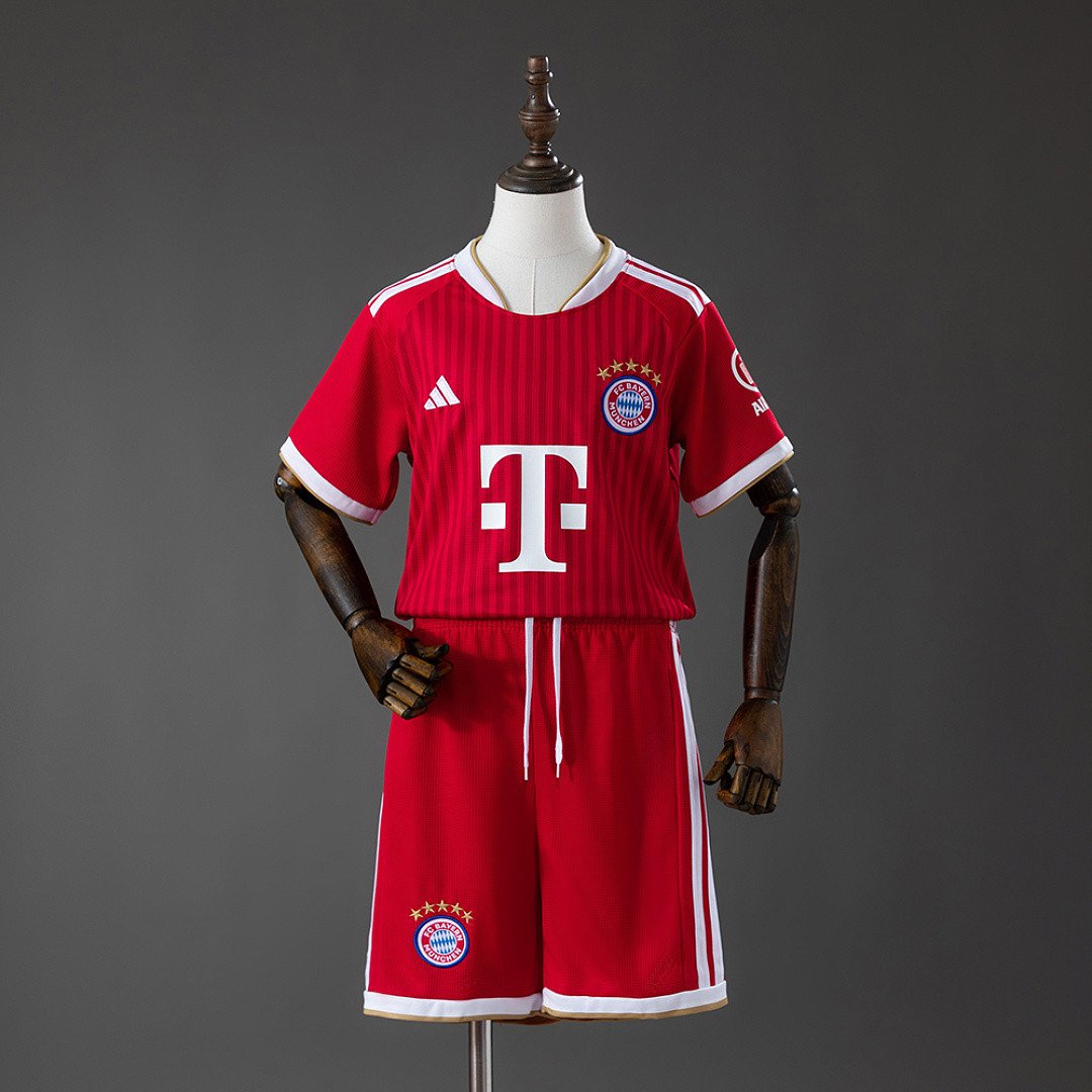 Bayern Munich 26/27 Home Kids Kit Jersey - Youth Fan Edition - front view