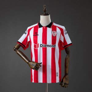 Derry City 26/27 Home Jersey - Iconic Home Strip - back view