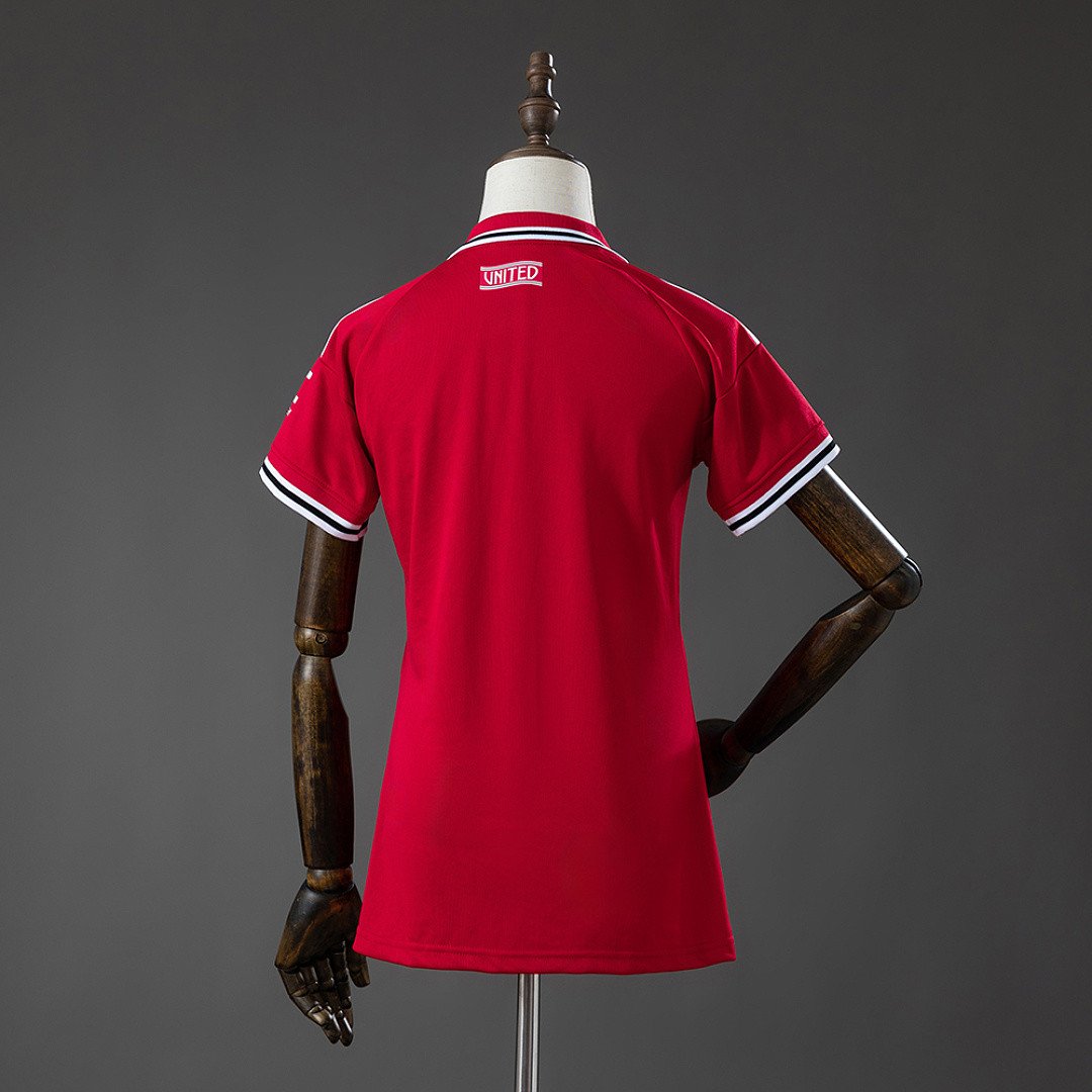 M- U 26/27 Home Women's Jersey - Female Fit Jersey - back view