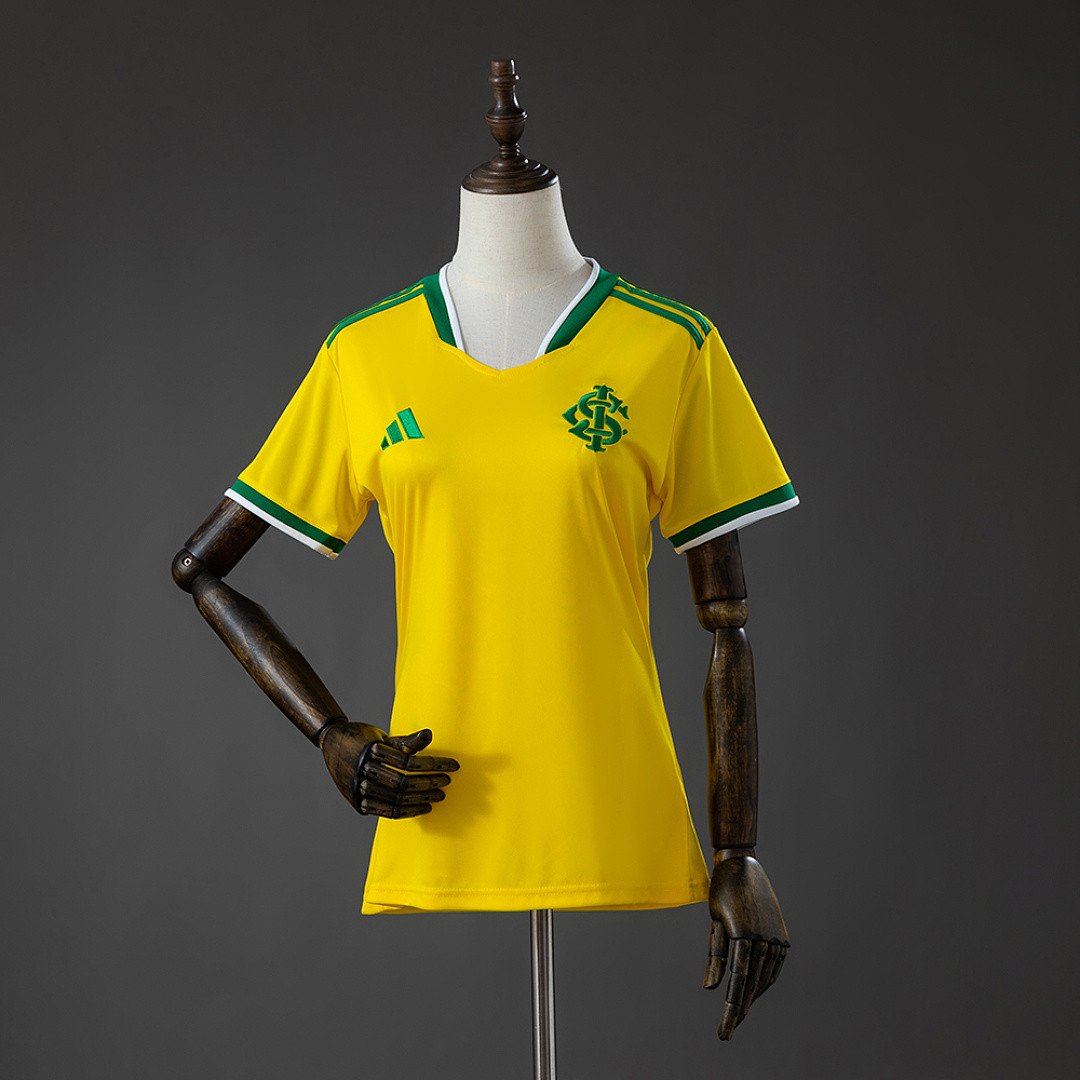 Internacional 26/27 Special Edition Women's- Yellow Jersey - Exclusive Limited Run - front view