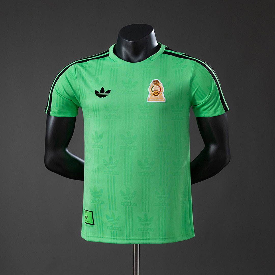 Mexico 2026 OG Player Version Training Jersey - Green - Practice Ready Construction - front view