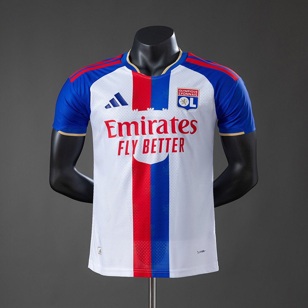 Olympique Lyonnais 26/27 Home Player Version Jersey - Elite Athletic Fit - front view