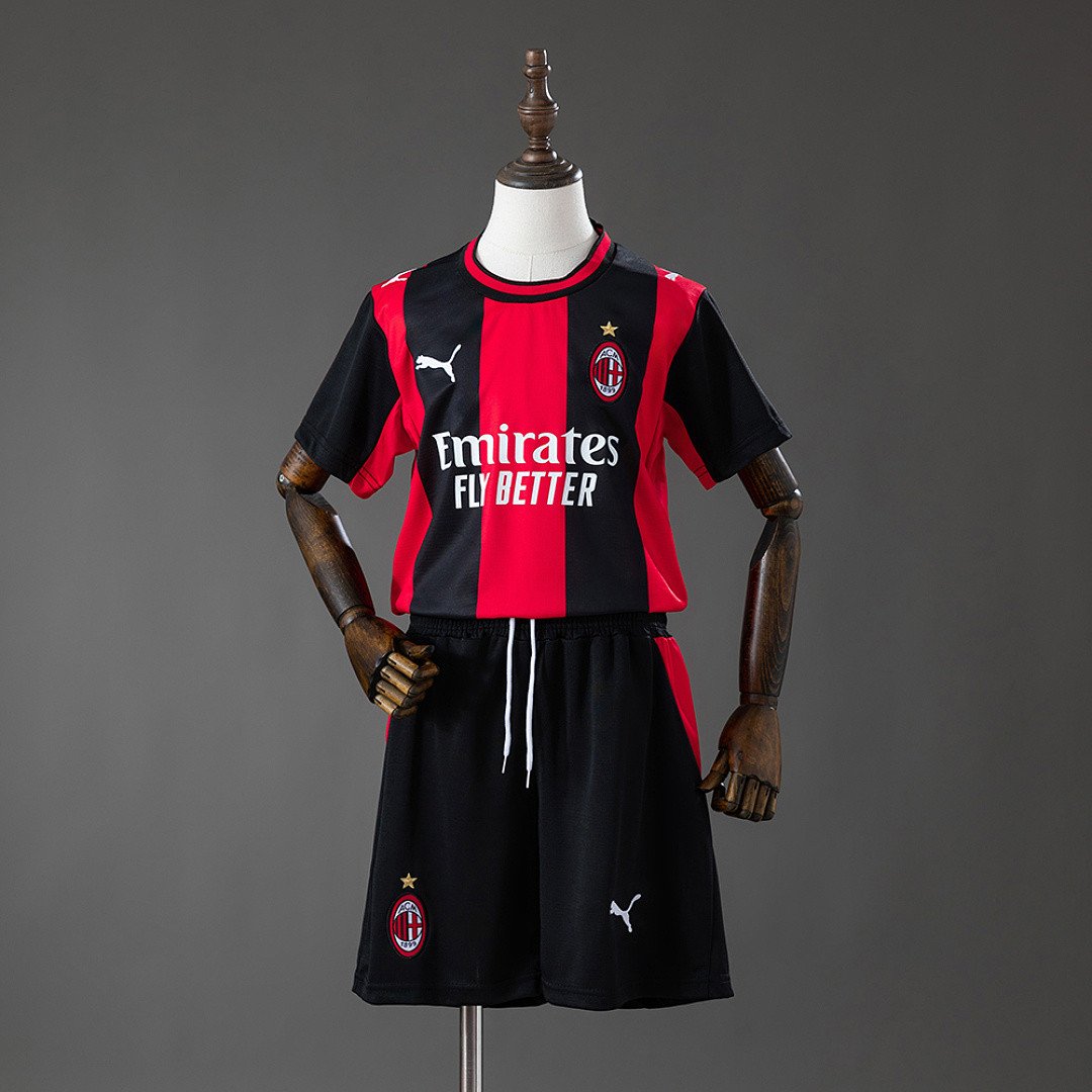 AC Milan 26/27 Home Kids Kit Jersey - Future Star Edition - front view