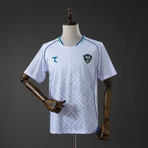 Uzbekistan 2026 World Cup Away Jersey - Bold Away Alternative - front view