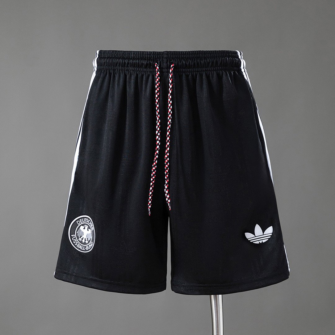 Germany 2026 OG Player Version Training Shorts - Black - Practice Ready Construction - front view