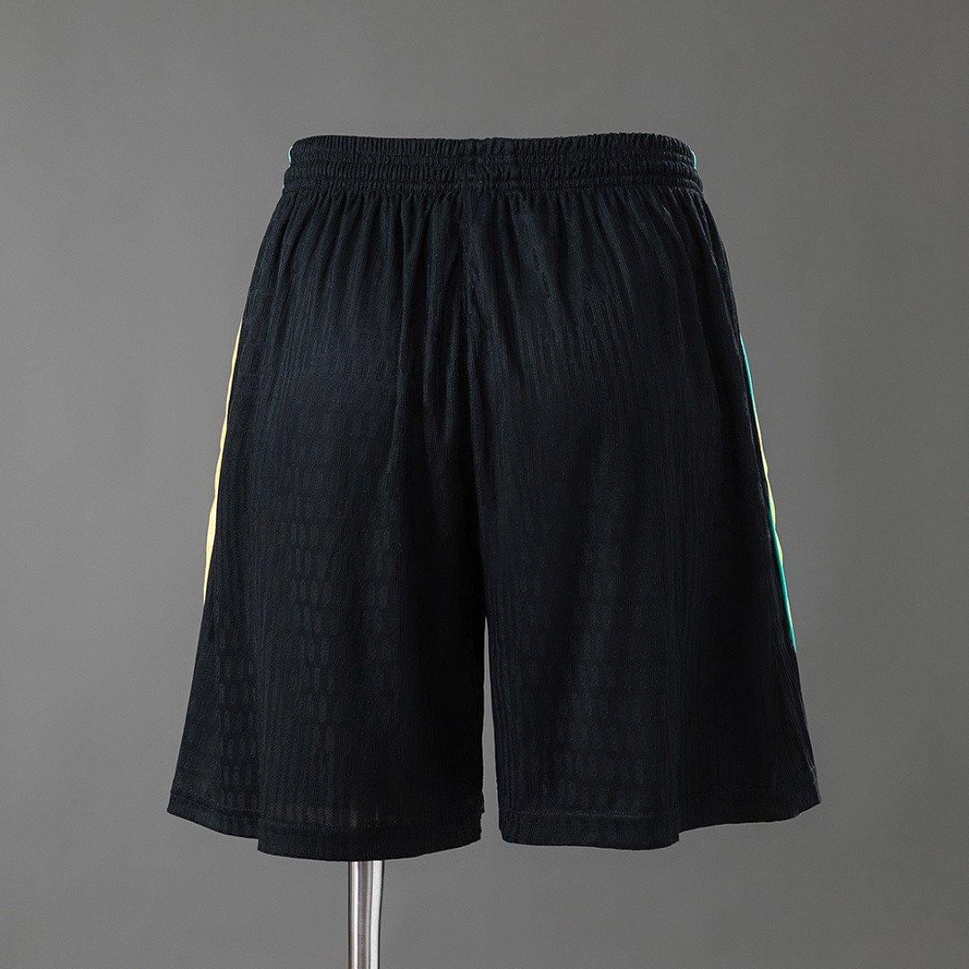 Brazil 2026 Player Version Training Zipper Shorts - Practice Ready Construction - back view
