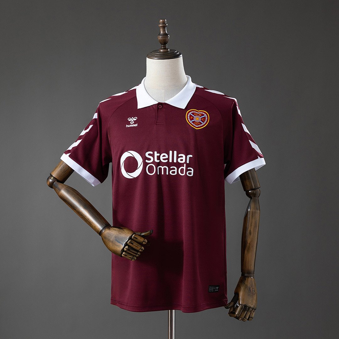 Hearts 26/27 Home Jersey - Classic Home Colors - front view
