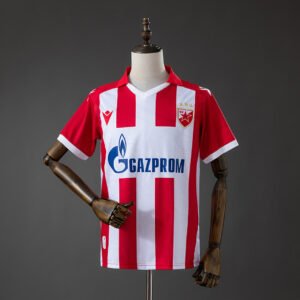 Red Star Belgrade 2627 Home Jersey - Heritage Home Crest - front view