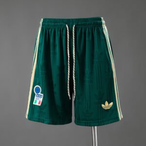 Italy 2026 OG Player Version Training Shorts - Green - Workout Ready Kit - front view