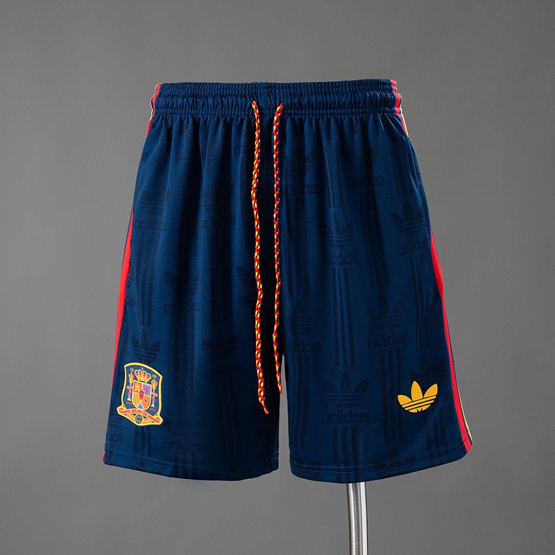 Spain 2026 OG Player Version Training Shorts - Royal Blue - Training Performance Top - front view