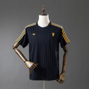 25/26 Manchester United Cultural Shirt Special Edition Jersey - Black - front view