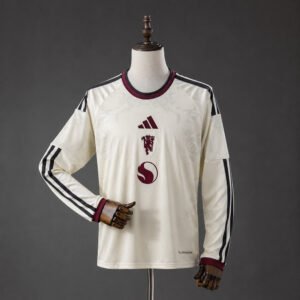 26/27 Manchester United Third Long Sleeve Jersey - front view