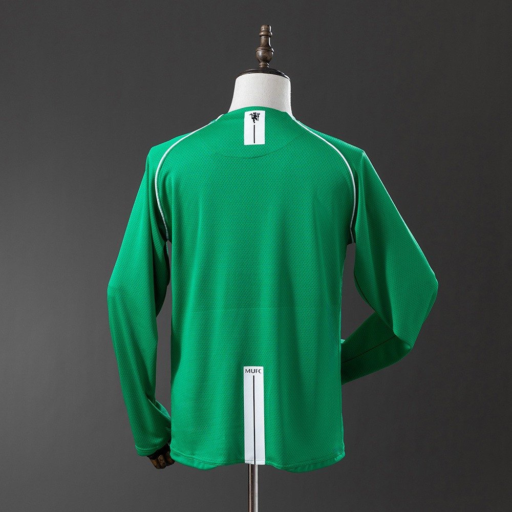 07/08 Manchester United Long Sleeve Retro Goalkeeper Jersey - back view