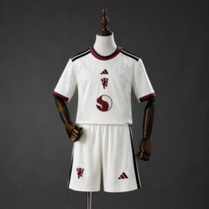 26/27 Manchester United Third Kids Kit Jersey - front view