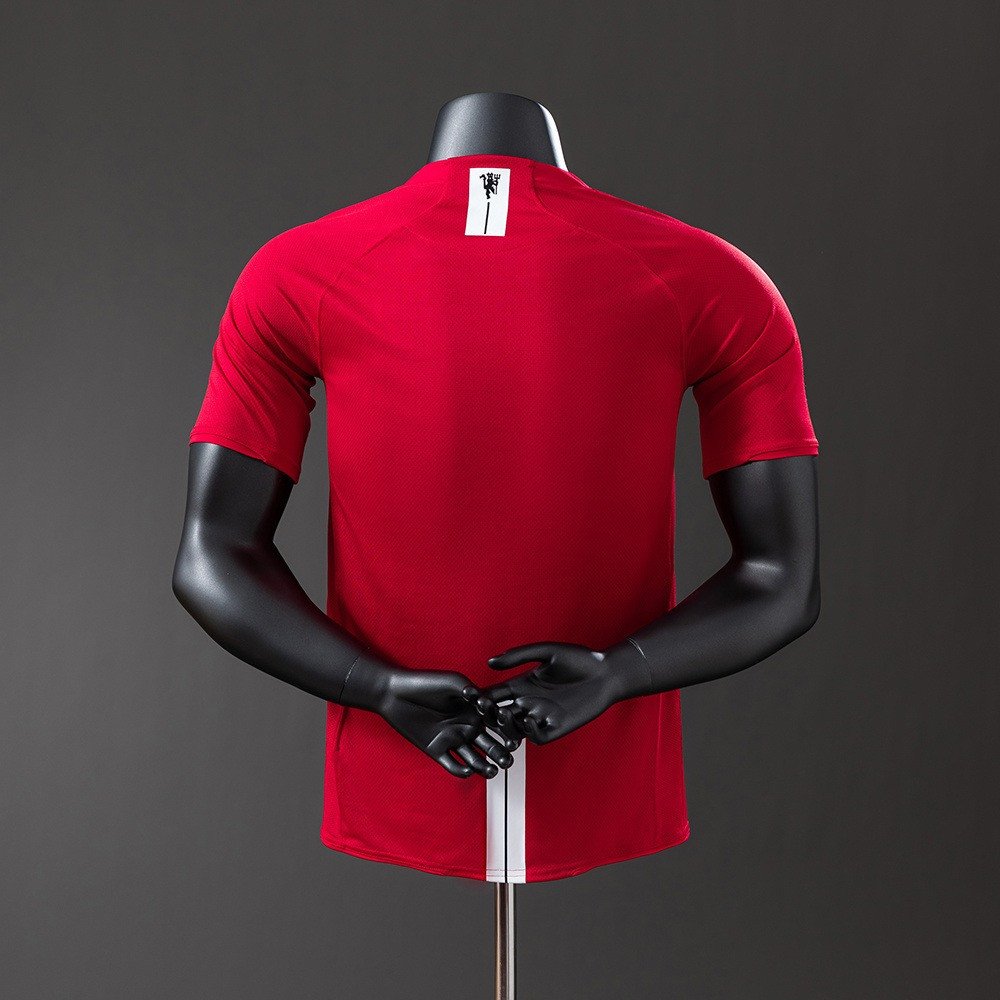 07/08 Manchester United Home Player Version Retro Jersey - back view