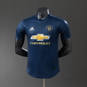 18/19 Manchester United Third Away Player Version Retro Jersey - front view