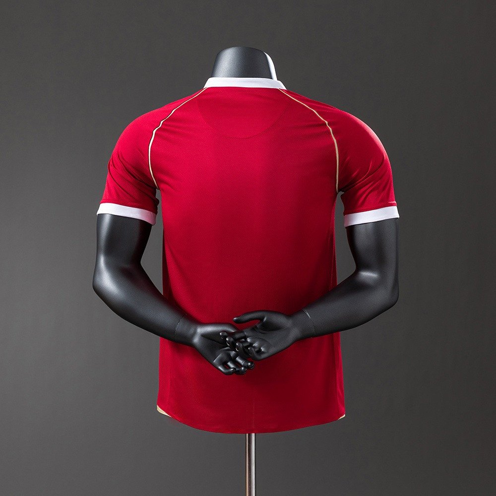 06/07 Manchester United Home Player Version Retro Jersey - back view