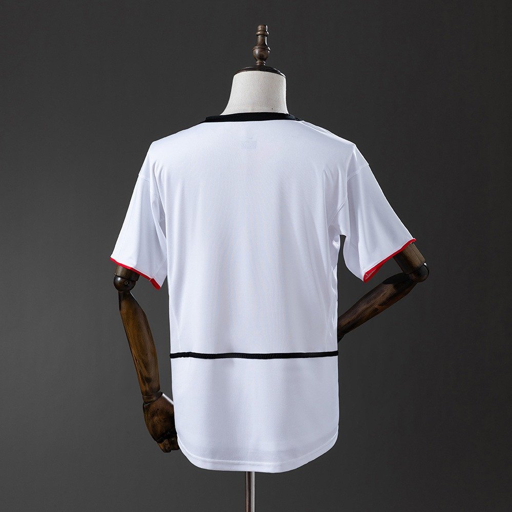 08/09 Manchester United Away Retro Jersey - back view