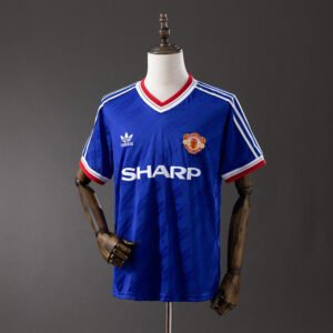 86/88 Manchester United Third Away Retro Jersey - front view