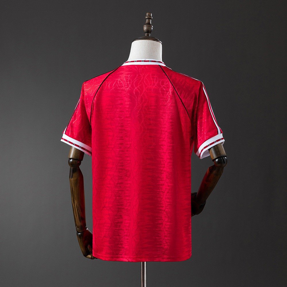 90/92 Manchester United Home Retro Jersey - back view