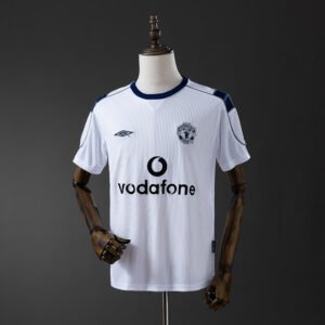00/01 Manchester United Away Retro Jersey - front view