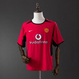 02/04 Manchester United Home Retro Jersey - front view